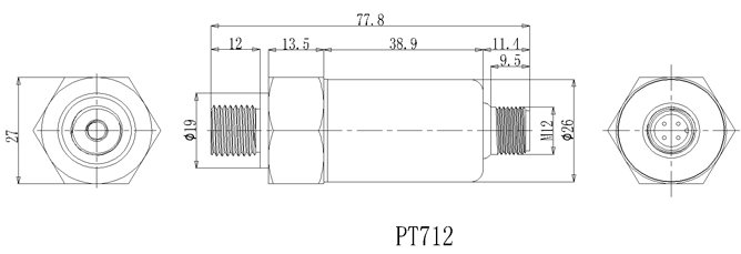 PT-712外形尺寸